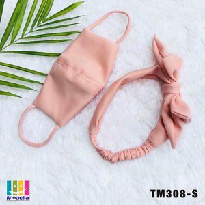 Annaella Headband / Turban & Face Mask Set, TM308S